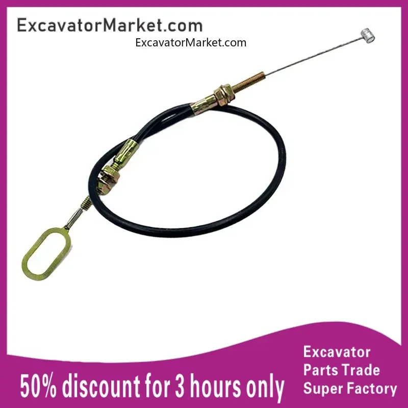 Excavator Spare For Hitachi ZAX60 70 200-3Cab car door lock cable door lock cable lock block cord  Excavator Parts