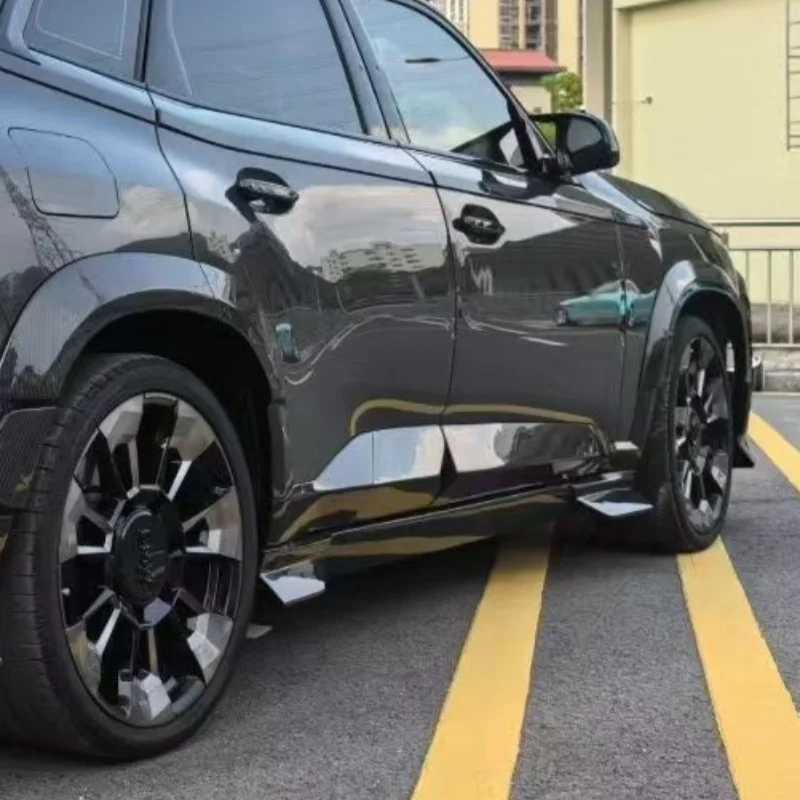 

Модифицированный обвес в стиле LD из сухого карбона для BMW XM, новый дизайн, комплект малых элементов обвеса с боковыми вставками