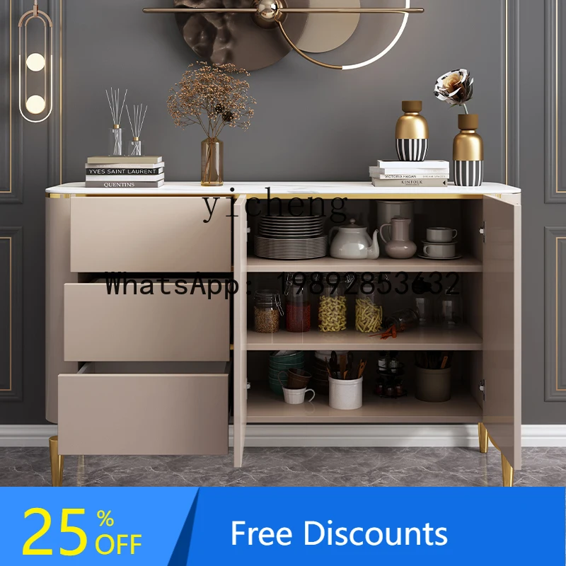 

LL light luxury door cabinet shoe cabinet integrated modern simple restaurant Nordic side cabinet