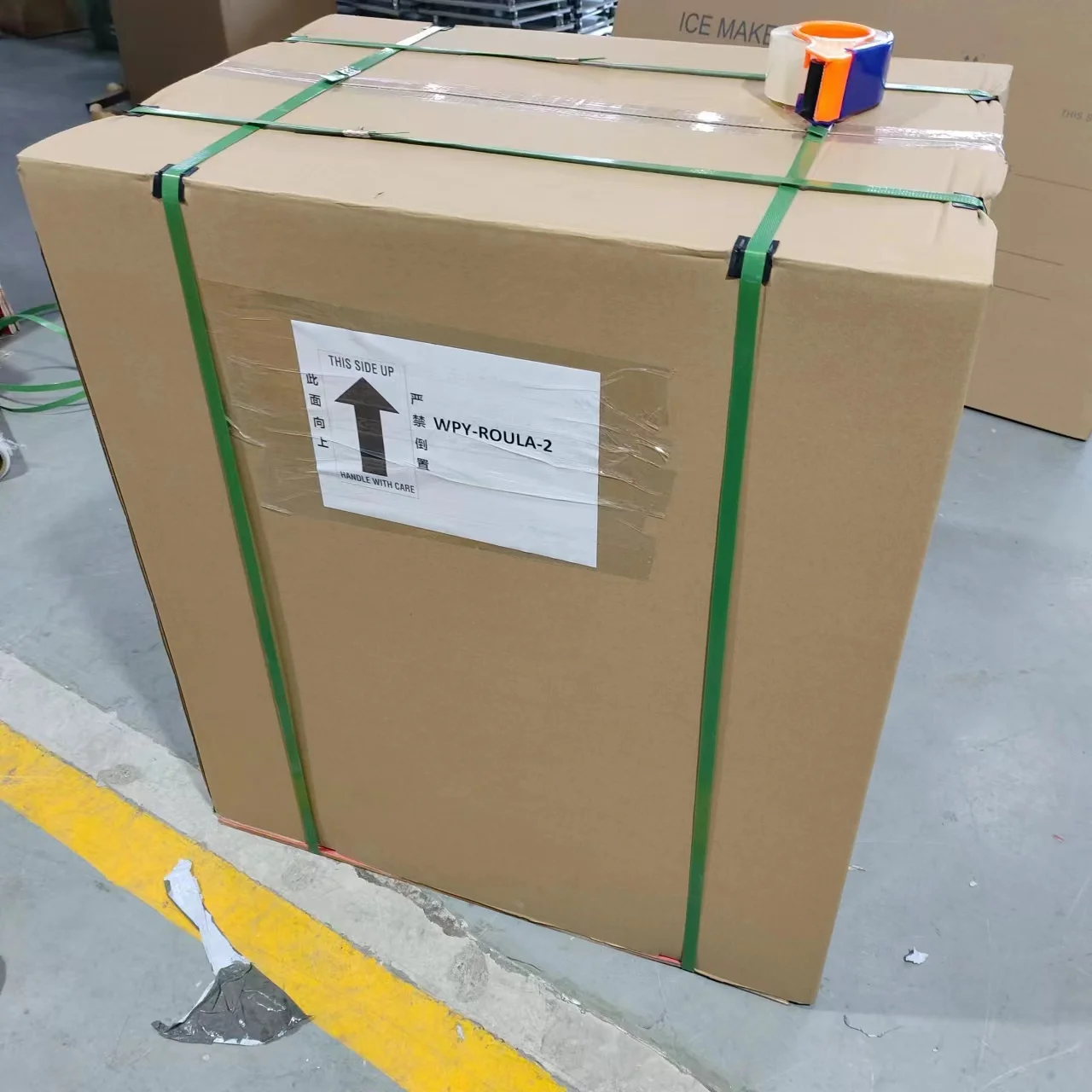 Ice Maker Machine for Business Price Automatic Ice Cube Maker 250kg Big Ice 38x38x22 28x28x22 Block Making Machine Commercial