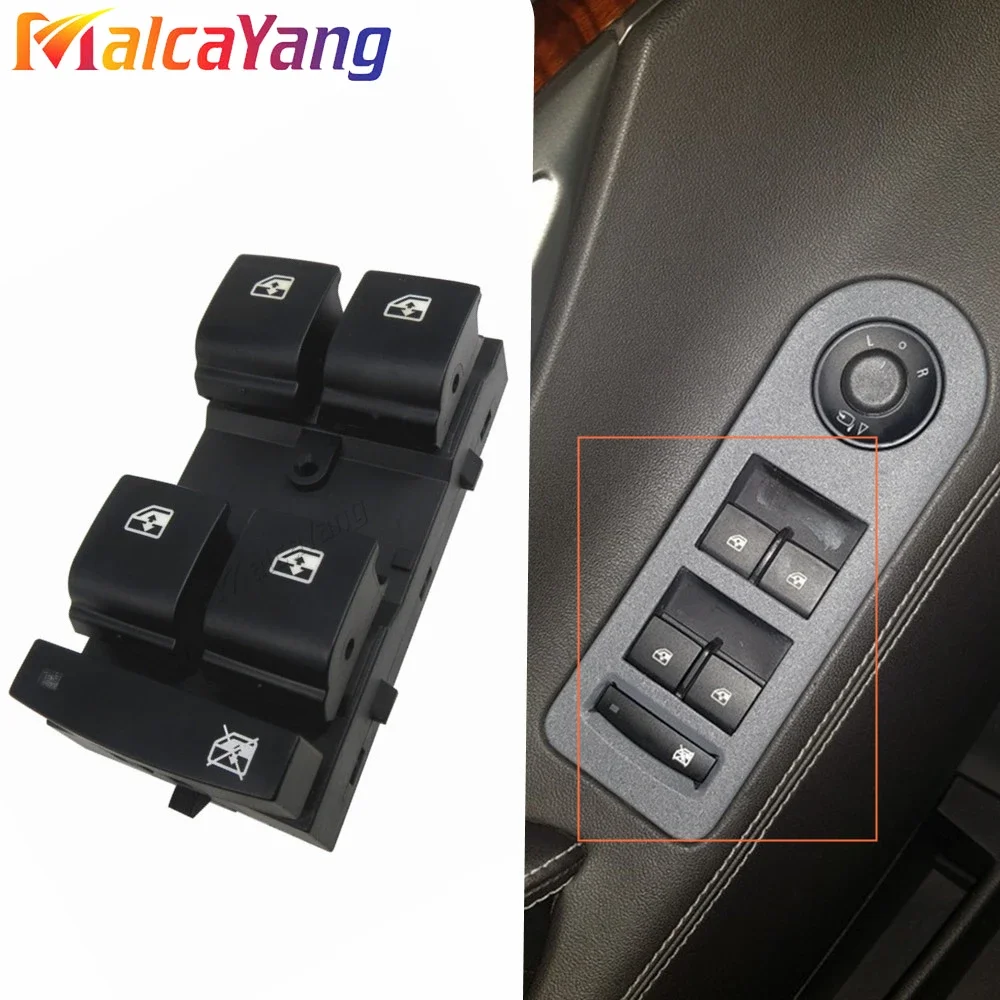 OEM#: 13305373 High Quality Car Switch Button Electric Power Master Window Switch For Buick Encore Verano Chevrolet Cruze Malibu