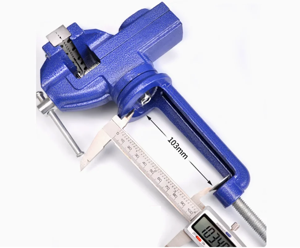 1x Type-50 60 70 العالمي مقاعد البدلاء آلة ملزمة المشبك كامل المعادن متعددة الوظائف أدوات النجارة DIY بها بنفسك الجدول استخدام