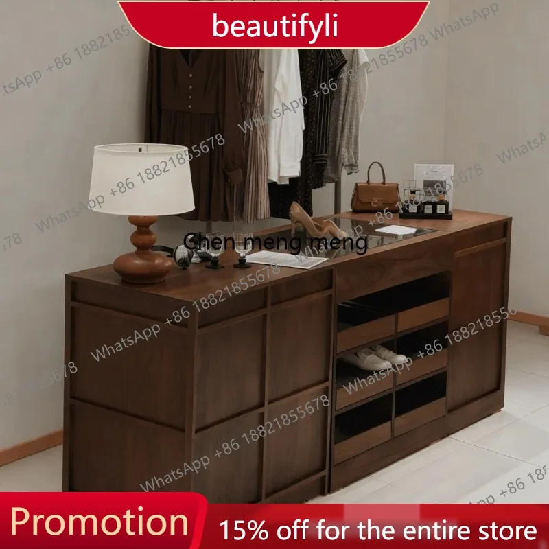 01A Table Simple Display Stand Multi-functional Jewelry Store Display Stand Modern Artificial Board Furniture