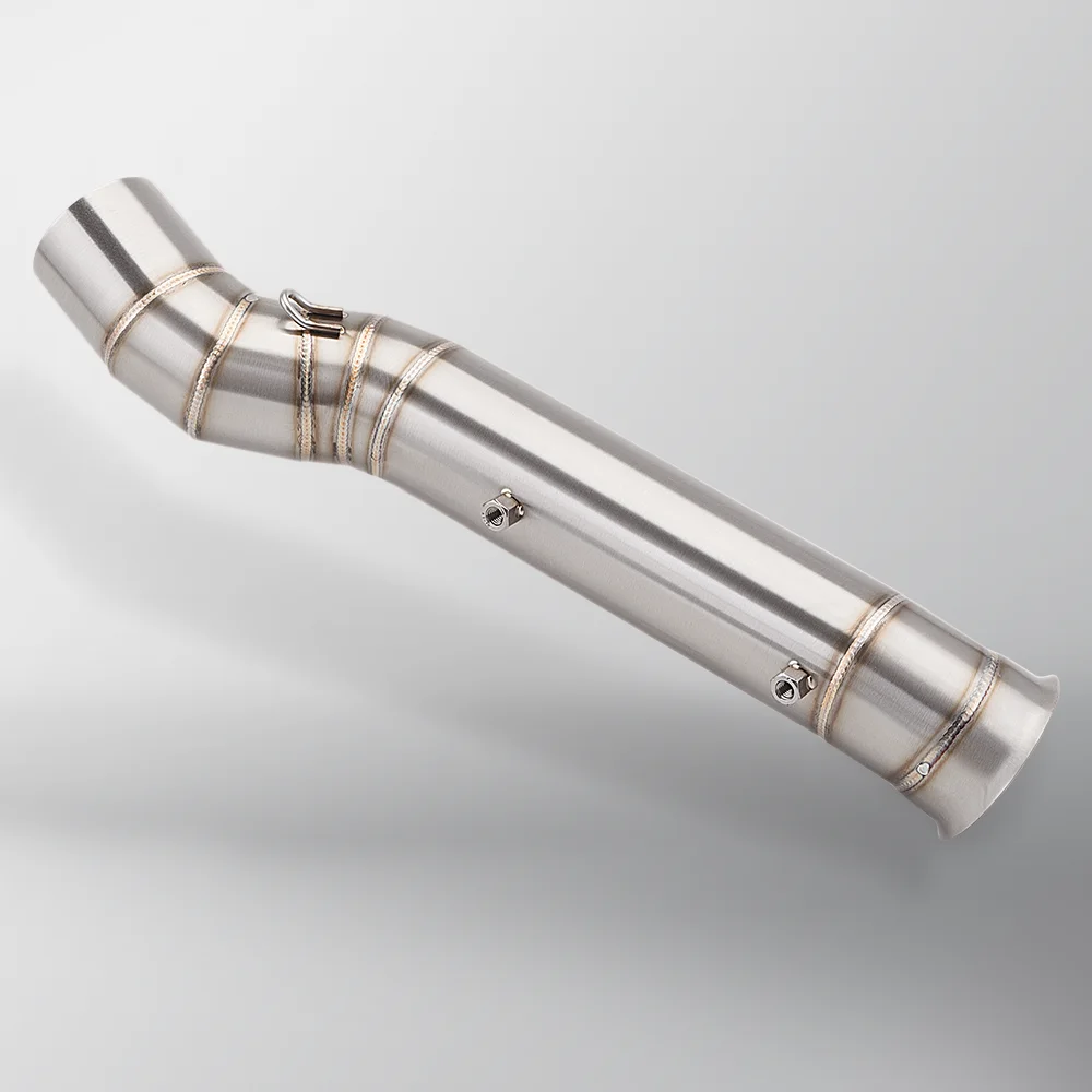 الانزلاق على العادم ل CFMOTO 800MT 800 mt CF800-5A 2021 2022 2023 2024 دراجة نارية العادم الهروب موتو تعديل الأوسط أنبوب ربط الأنابيب #3