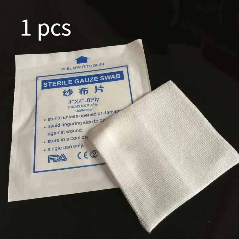 10*10cm 8 Layers First Aid High-quality Individually Wrapped Gauze