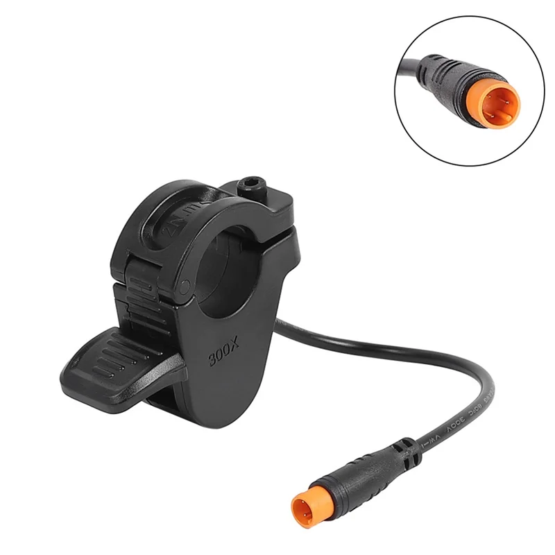 Für Kukirin G4 Max 300X Daumengashebel 3-Kern Wasserdichter Anschluss 24V-72V Beidseitig Verfügbar zur Modifikation