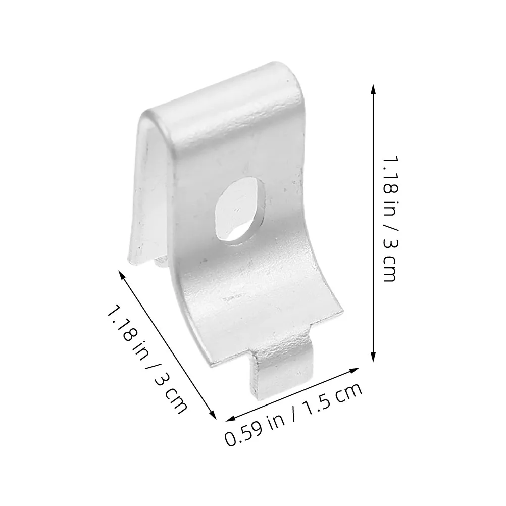 12Pcs Pilaster Shelf Clips Aluminum Alloy Adjustable Shelf Support Clips for Cabinet Bookshelf Medicine Cabinet Wire Shelving