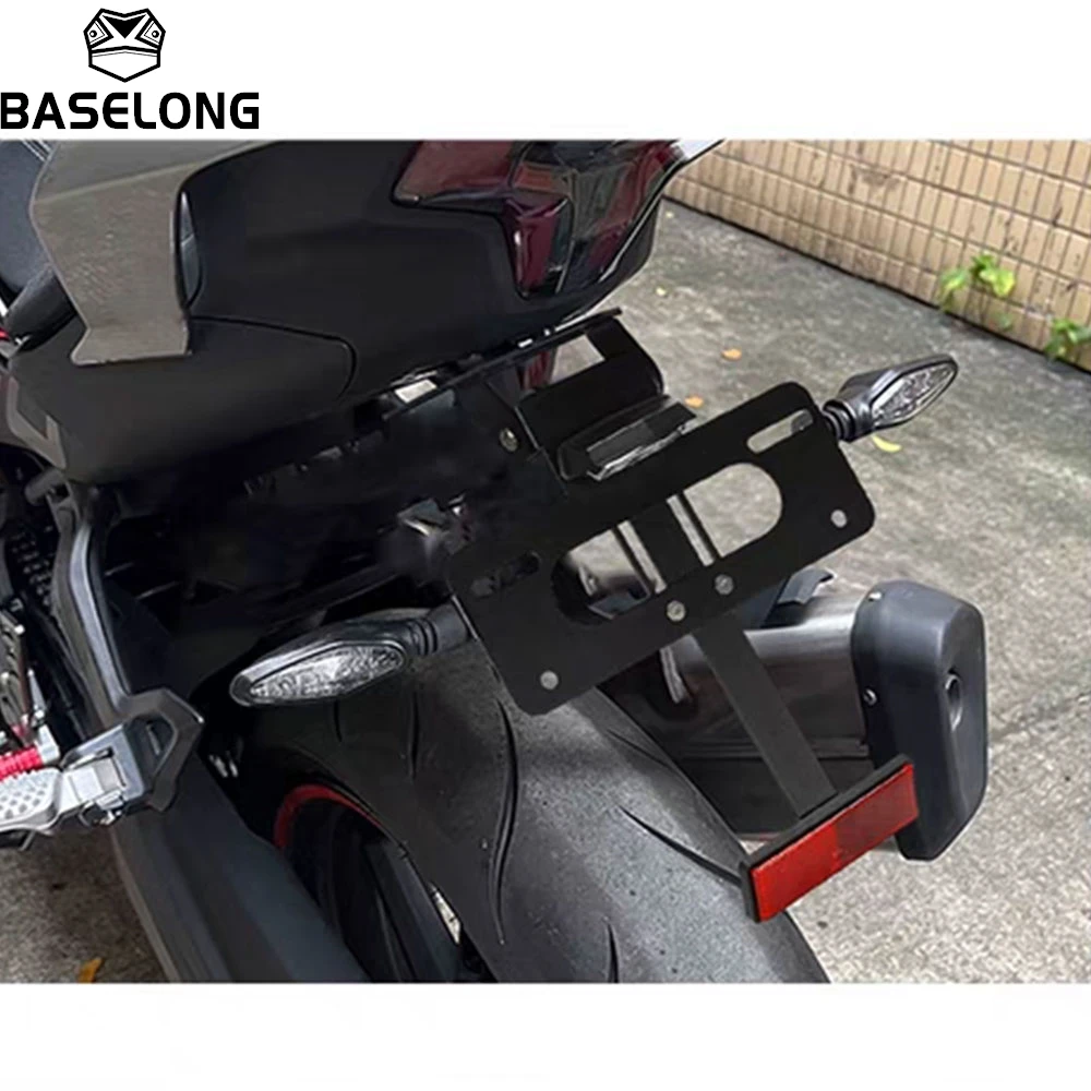 For Kawasaki Z900 Z 900 SE/Performance 2017-2018-2020-2021-2022-2023-2024 Motorcycle License Plate Bracket Holder Light Fenders