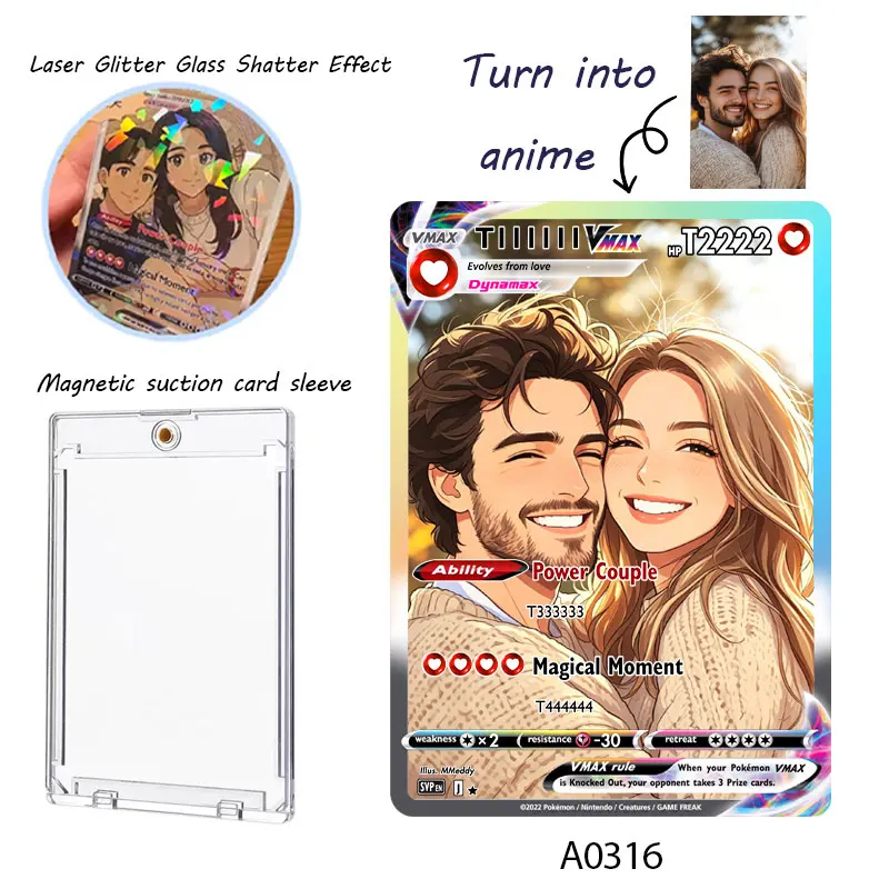 

Custom Fathers Mothers Day Card, Gift for Dad, Trainer Card, Fathers Day Gift, Mother&s Day Gift, Custom ForPoke Mon Card