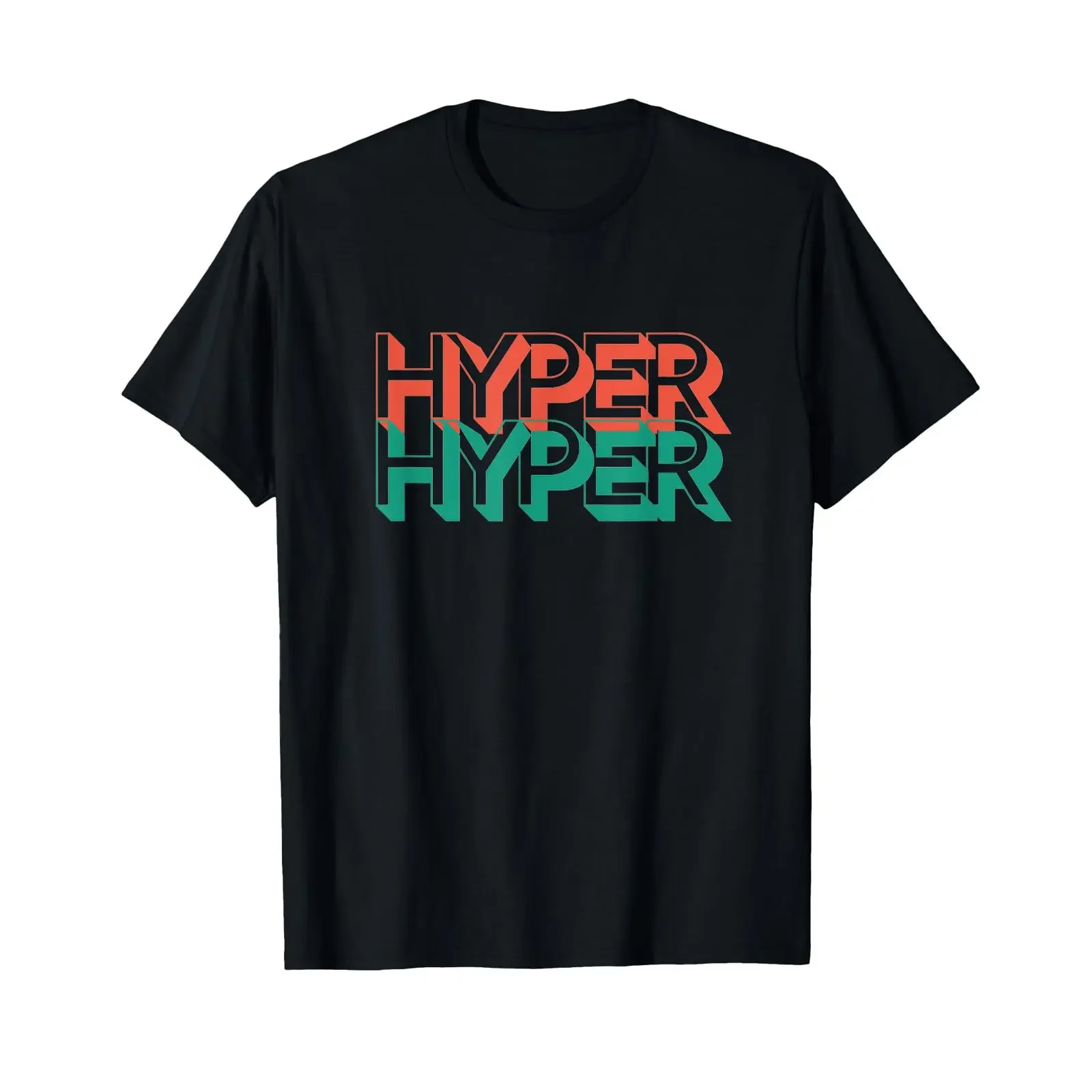 Hyper T Shirt vintage Washed Comfortable Slightly Stylish homme Casual designer clothes graphic streetwear Unisex Versatile