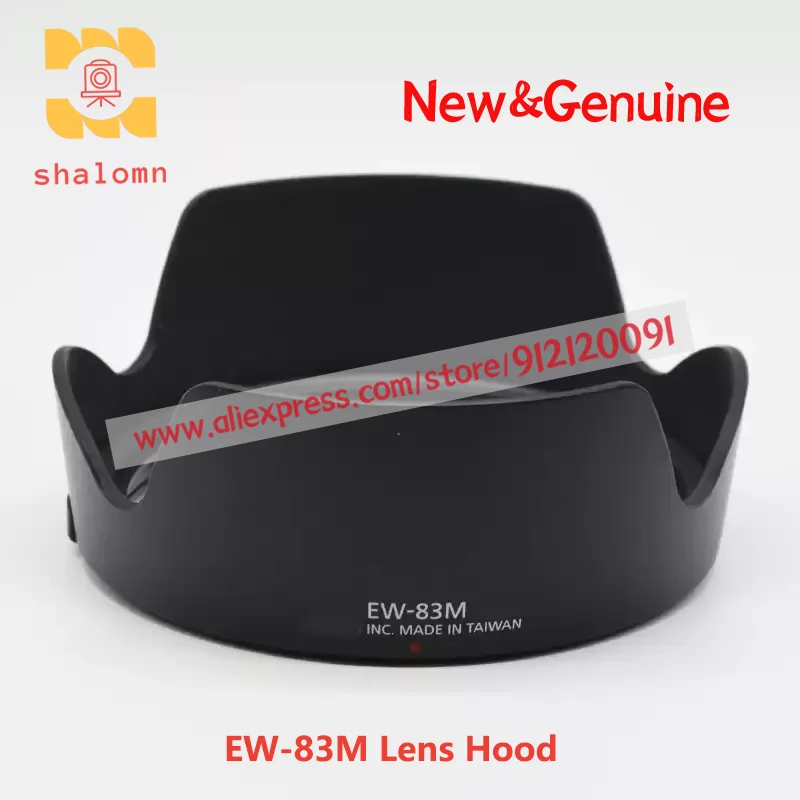 New Original EW-83M Lens Hood for 24-105mm F/3.5-5.6 4L IS II 77mm Diameter Lens Shade Protection Accessory