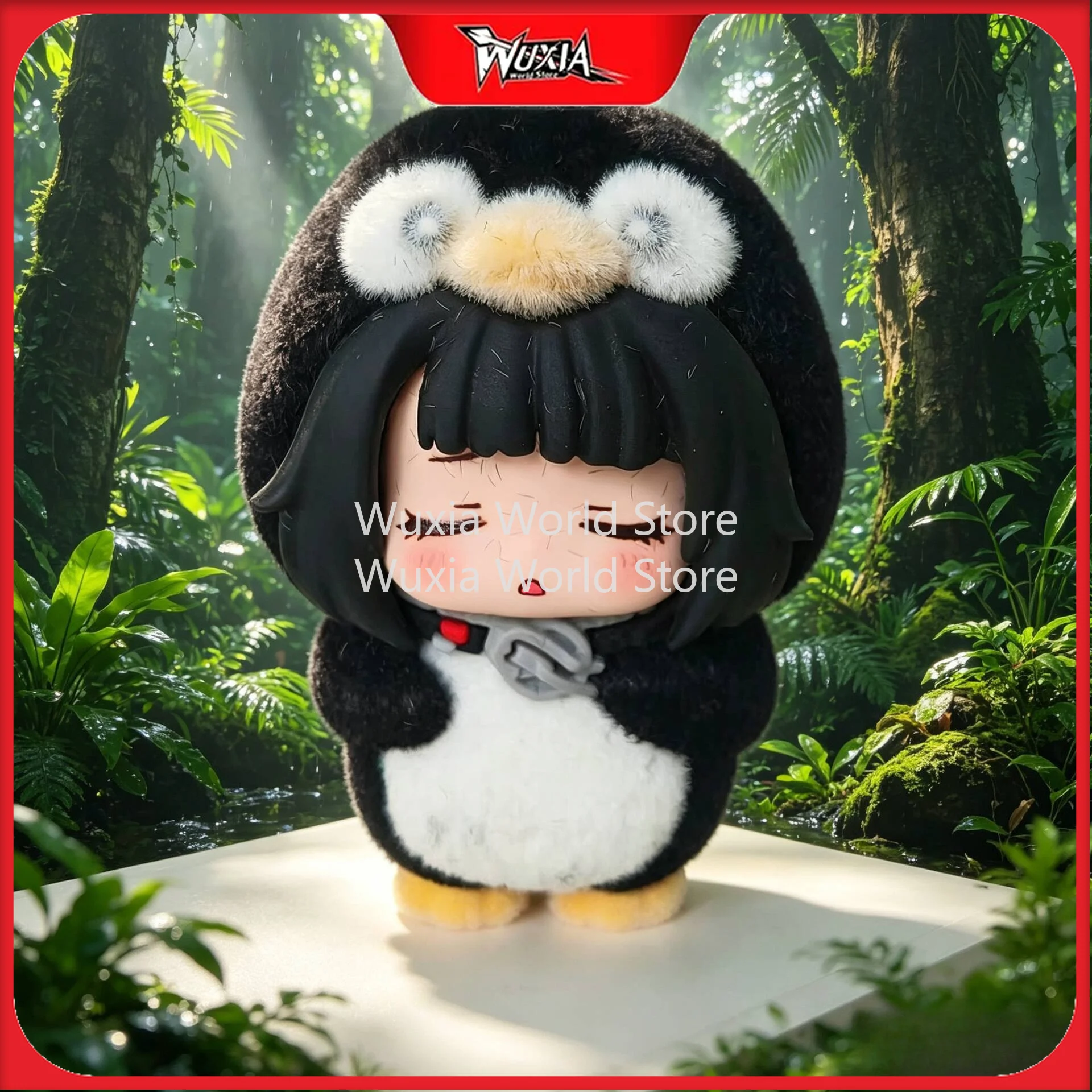 

New Arknights Endfield Penguin Goo Goo Gaga Anime Surroundings Figure Kawaii Models Desktop Decoration Car Ornaments Best Gifts