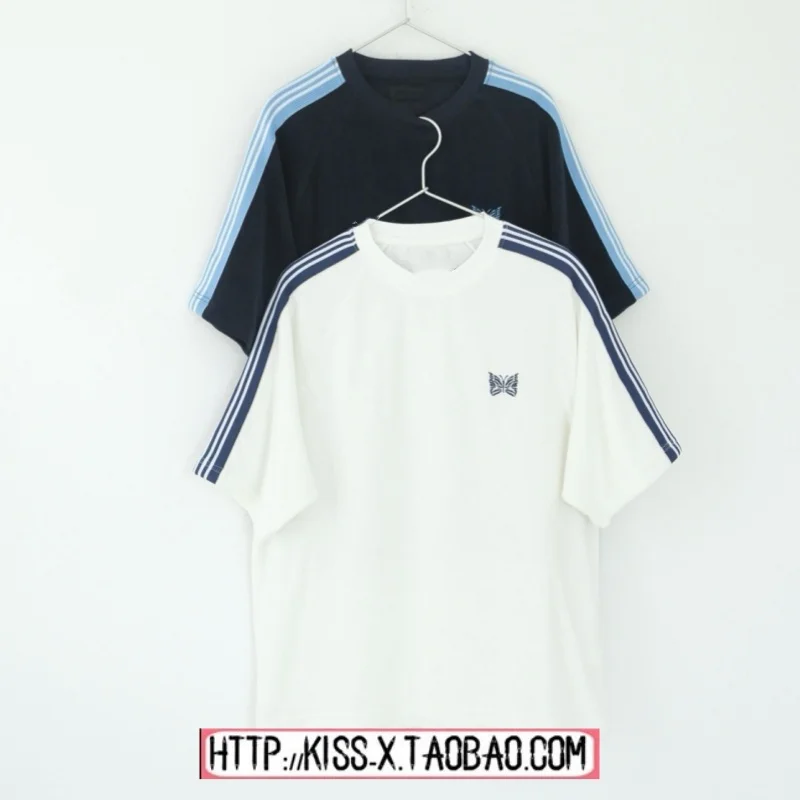 

2026 Summer New Style Loose Embroidery Towel Fabric Short Sleeve T-Shirt Couple Casual round Neck Tee Unisex