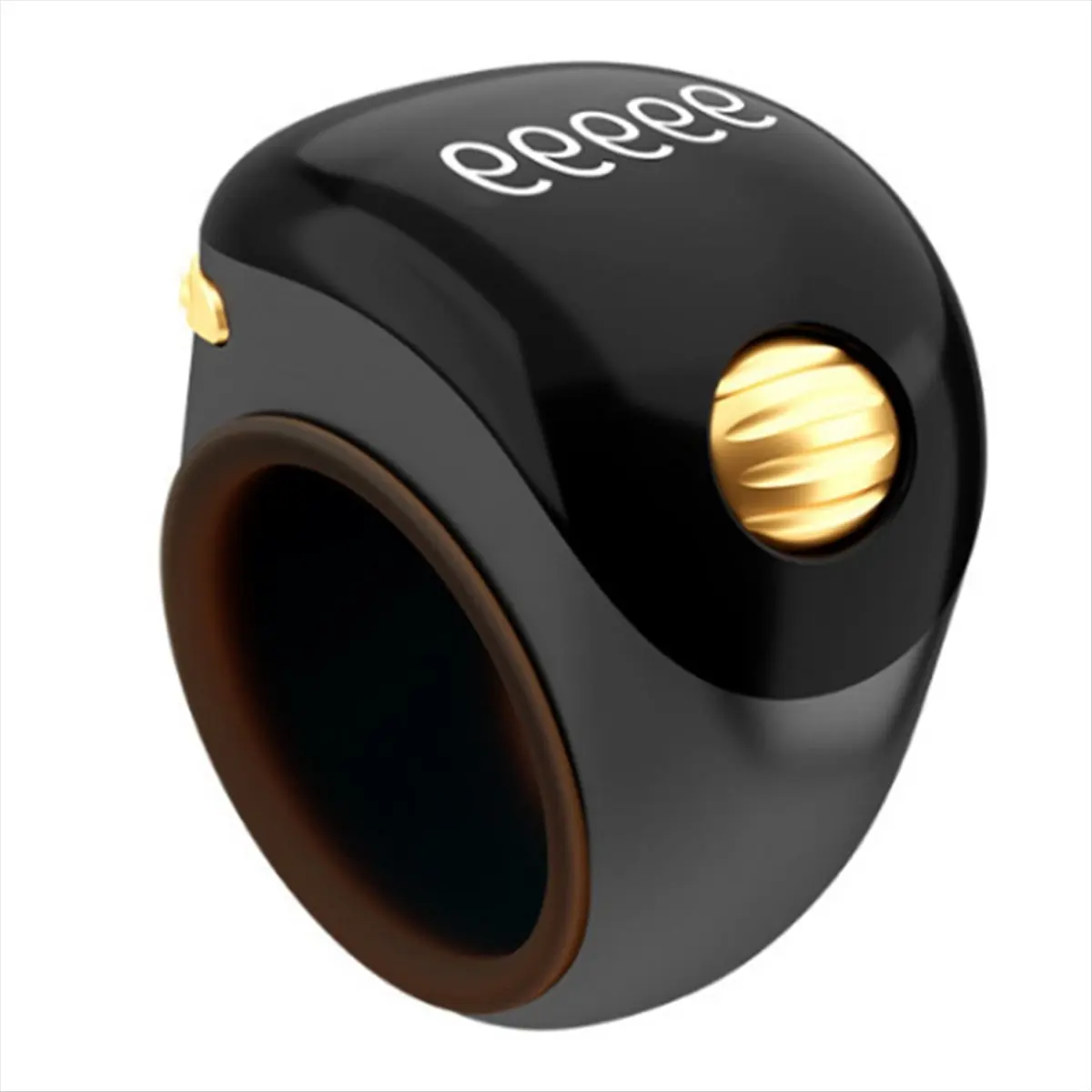 M85K Portable Ring Type Ball Finger Counter Type C Rechargeable Adjustable OLED Screen Mini Counter with Battery Display B