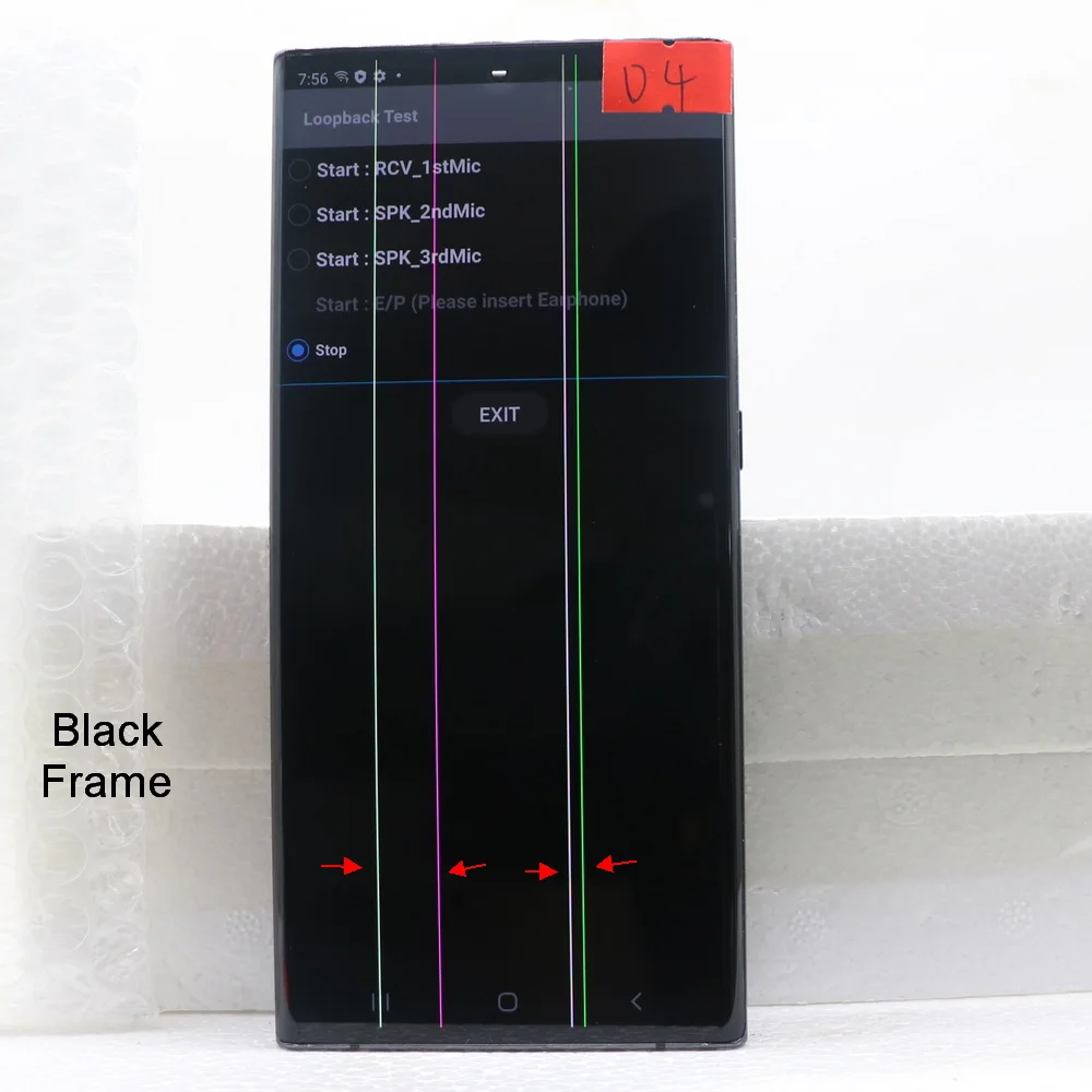 AMOLED LCD Note 20 Ultra For SAMSUNG Galary Note 20 Ultra N985 N986 Disaplay LCD Screen Touch Digitizer Assembly