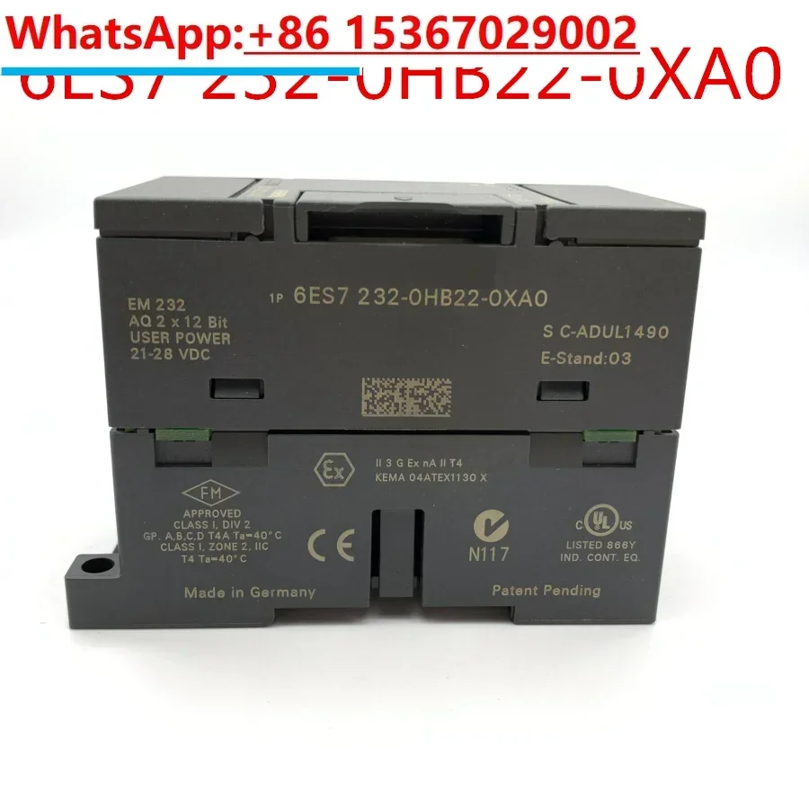 EM232 2AO Extensible Module For  S7-200 PLC 2 Channel Output Analog Module 6ES7 232-0HB22-0XA0