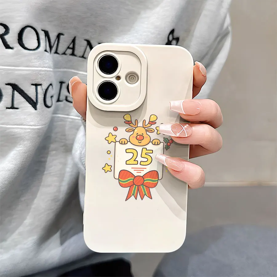 엔젤 아이 매트 TPU 소프트 폰 케이스, 아이폰 17부터 11 프로 맥스까지 360도 보호 기능 호환