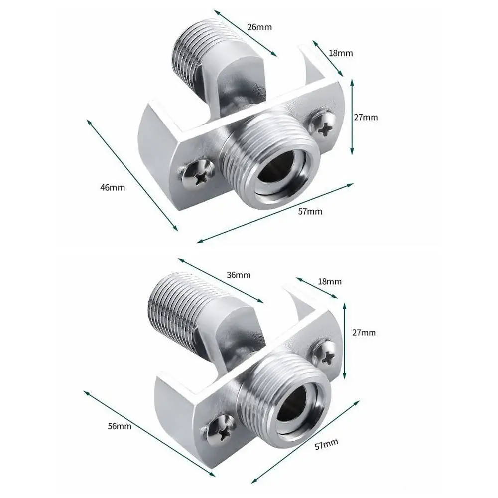 Grifo de pie curvo en ángulo de 40 grados, instalación Flexible, interfaz Universal, esquina de tornillo excéntrico, cobre ajustable