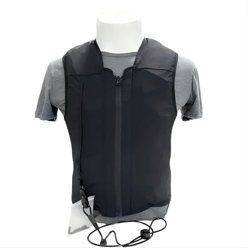 Universal Professional Inflatable Equestrian Vest for All Seasons Nylon Elastic Fabric Airbag Riding Protective Jacket