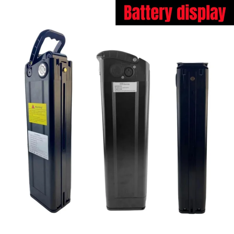 بطارية ليثيوم ليثيوم على شكل سمكة فضية 48 فولت 36 أمبير في الساعة لبطارية الدراجة الكهربائية القابلة للطي HITway bk3s