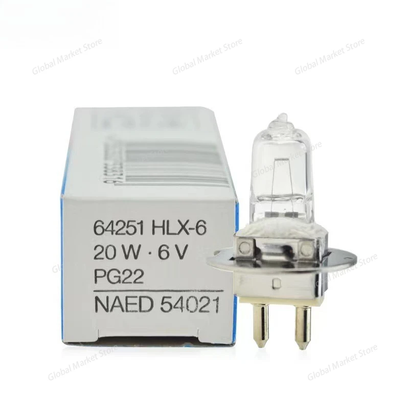 

The bulb HLX 64251 6V20W for VISION YZ-5X slit lamp microscope.