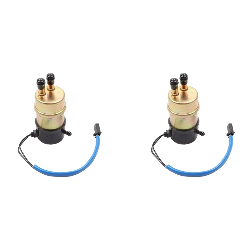 2X Motorcycle 12V Electric Fuel Pump For Kawasaki Ninja ZX6/ZX6R/ZX7/ZX7R/ZX7RR/ZX9R/600R