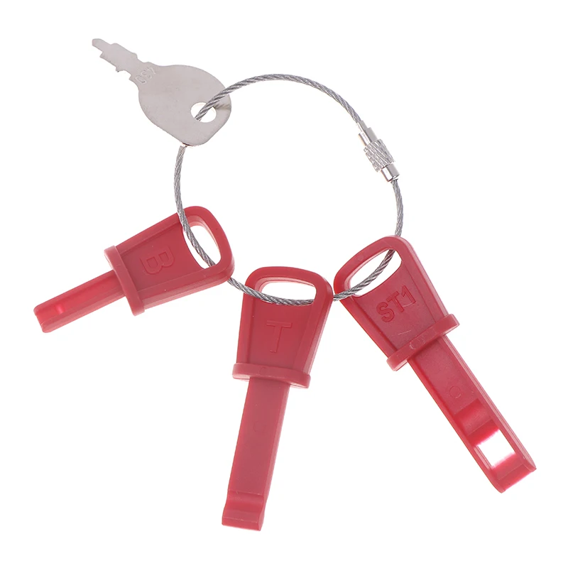 4pcs Sled Car Keys For Ariens SnowThrower SnowBlower Starter Ignition Keys Compatible With 7532000 794696 951-10630 691959