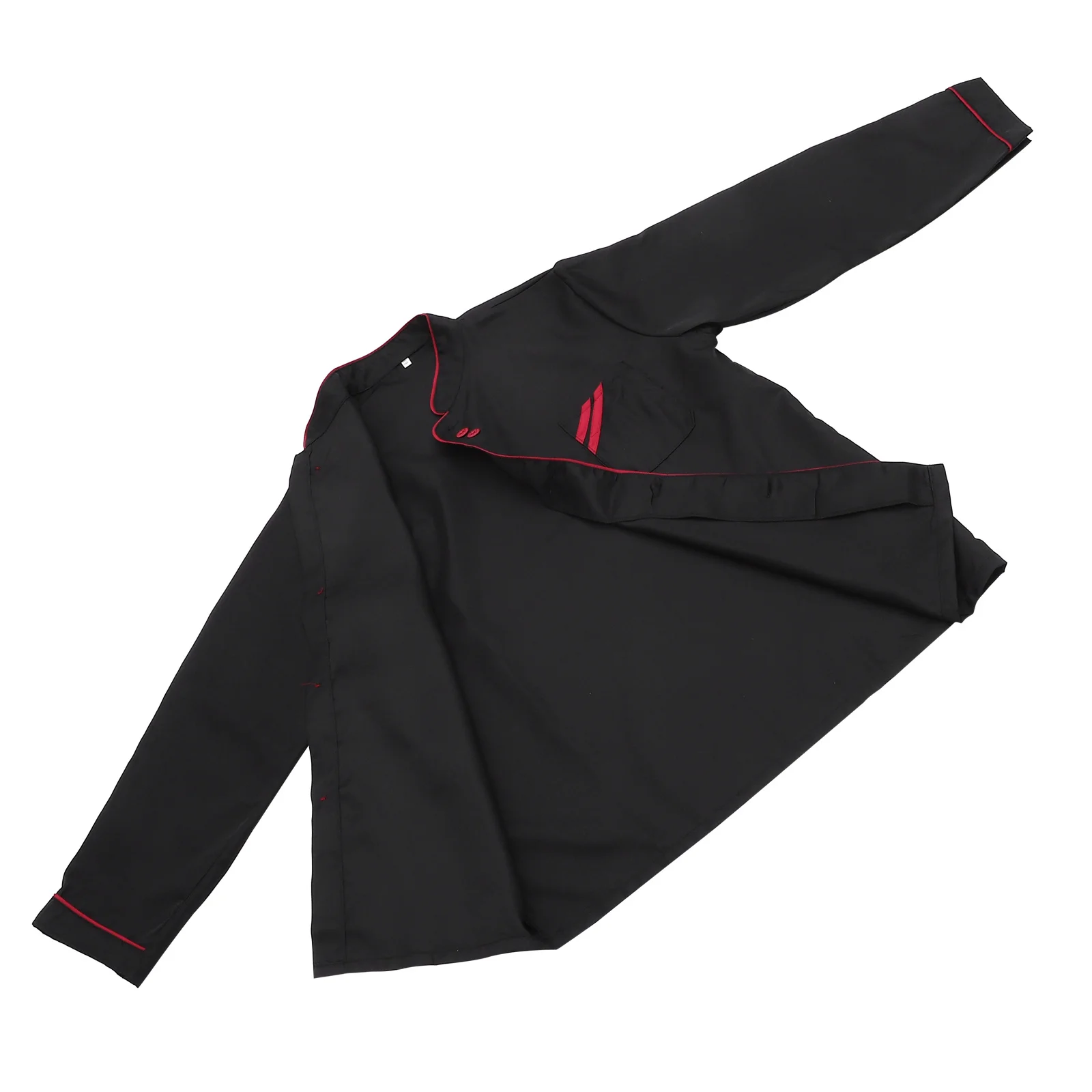 Manteau de Chef à manches longues unisexe, résistant à l'usure, résistant à l'huile, facile à laver, veste de restauration ample décontractée pour Restaurant, hôtel, vêtements de travail de cuisine