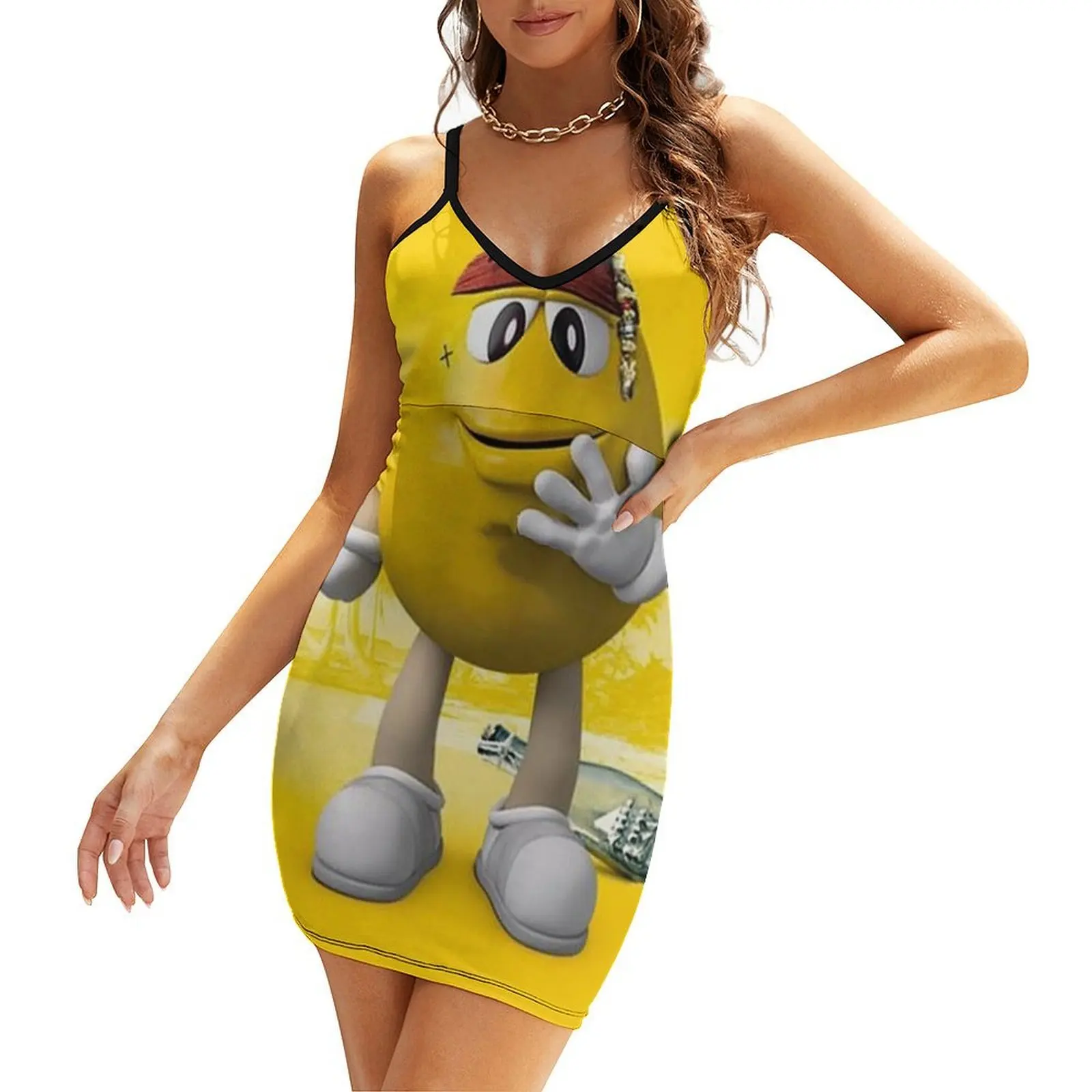 

Funny candy. pirate Sling Dress summer dresses womens 2025 Clothing female Women's summer dress