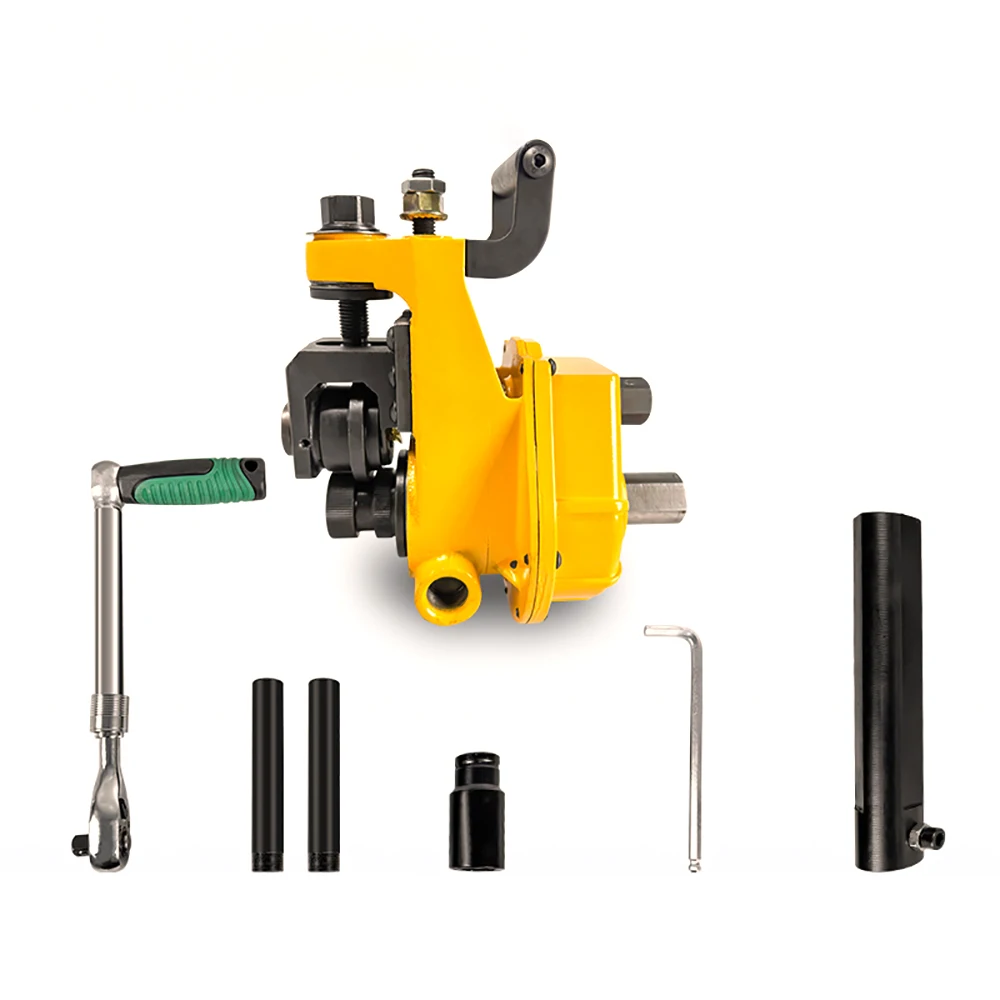 50-165mm Manual Pipe Grooving Machine, Portable Stainless Steel Depth Adjustable Edge Pressing Machine