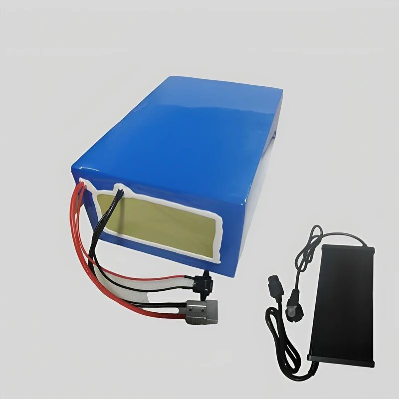 High Capacity 84V Li-ion Battery 30-100Ah Bluetooth APP Control BMS 5000W for Motorcycle Golf Cart Floor Machine +10A Charger