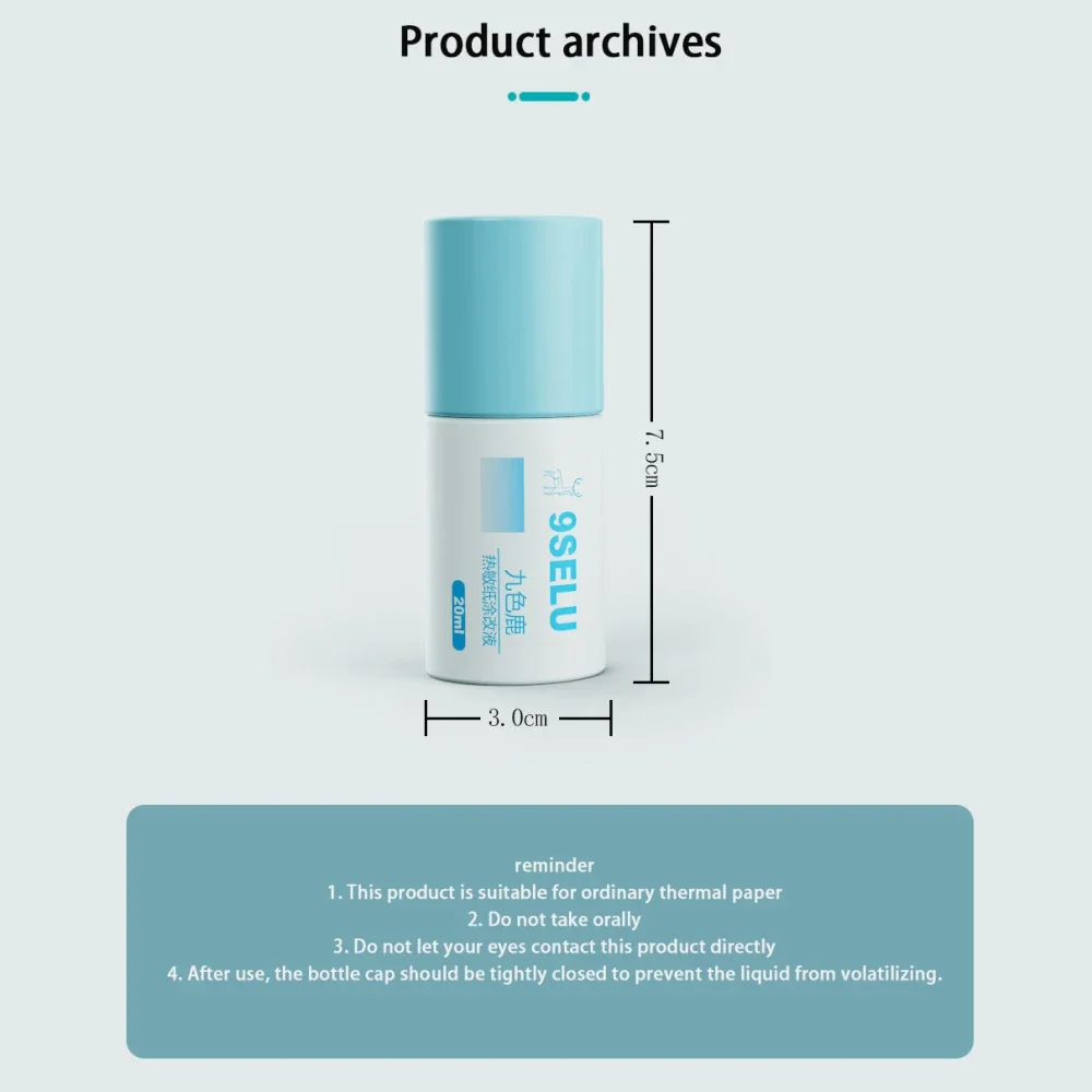 التجفيف السريع 50 مللي ورقة حرارية تصحيح السوائل ممحاة حزمة صندوق الطرود معرف معلومات حامي مكافحة اللمحة معلومات الهوية الحرس