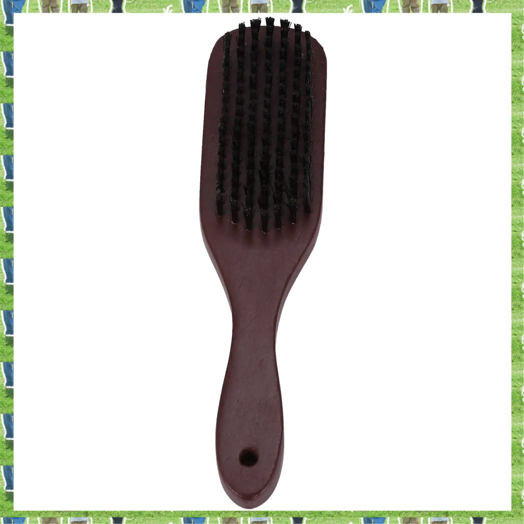 

FTS Fade Щетка Расческа Ножницы Щетки для чистки Парикмахерская Skin Fade Винтажная масляная головка Сломанные волосы Форма резьбы Щетка для чистки