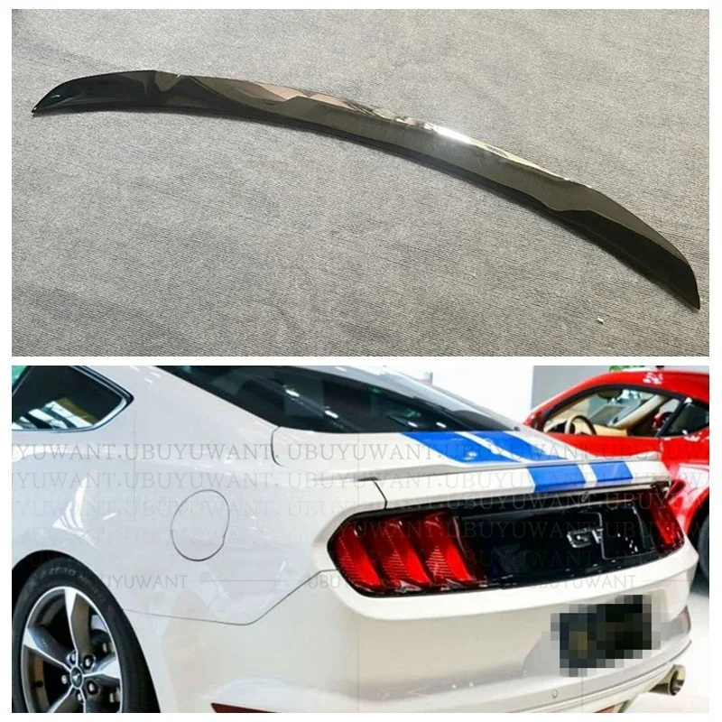 Mustang High Quality ABS Spoiler Auto Styling For Ford Mustang 2015 2016 2017 2018 2019 2020 2021 Rear Trunk Wing Spoiler