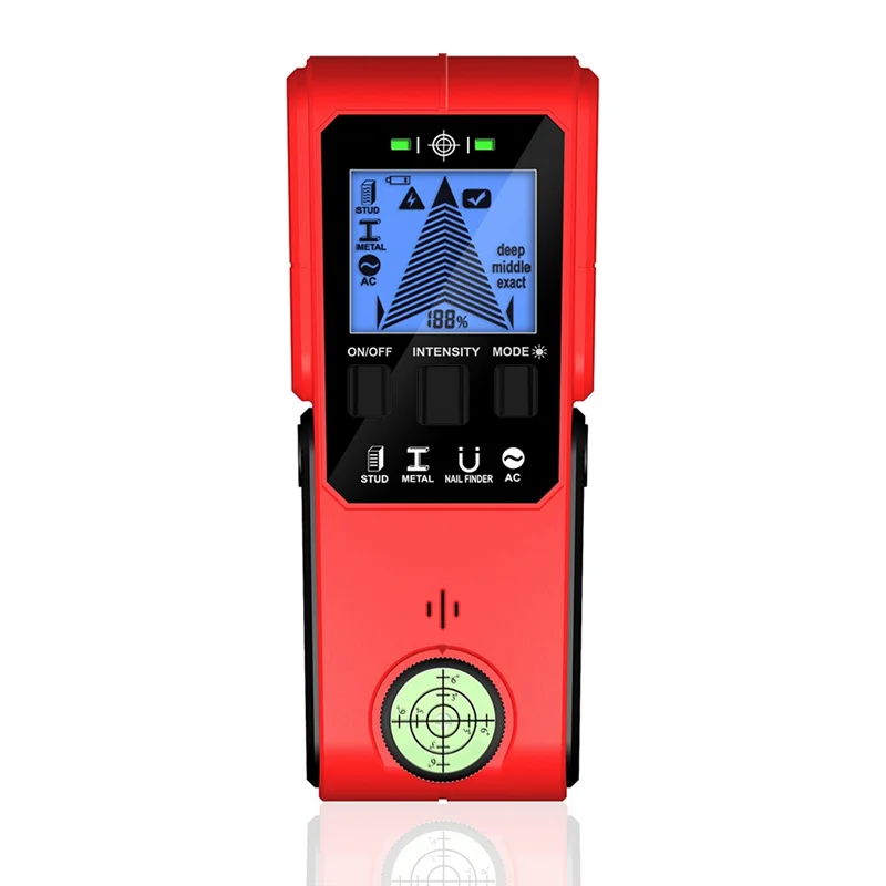 

ABUI-Wall Detector Multi-Function Metal Detector Punch Detection Wire Stud Detector With Magnetic Positioning