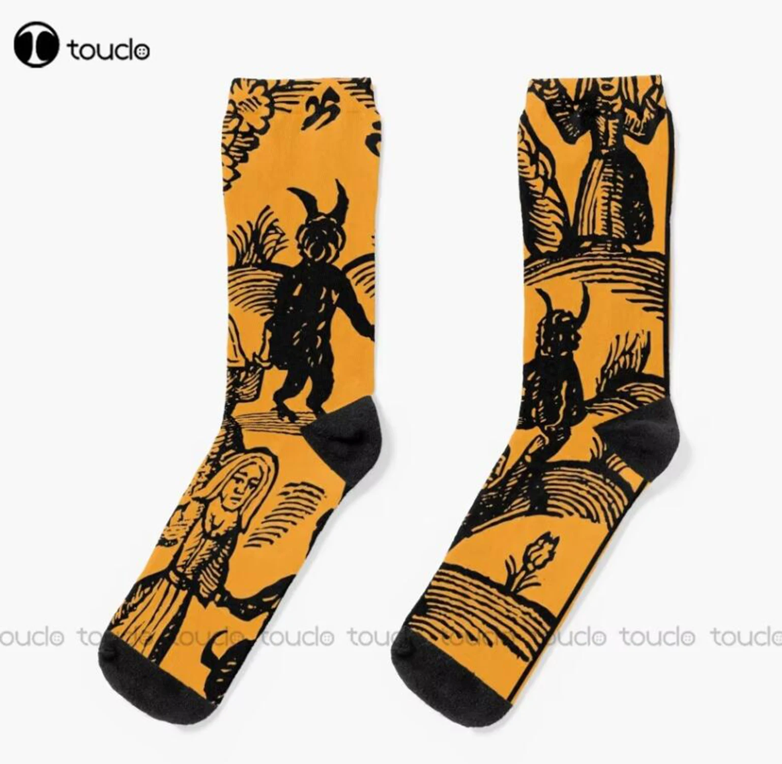 

Dance With The Devil Socks Bulk Socks Christmas New Year Thanksgiving Day Gift Unisex Adult Teen Youth Socks Custom Funny Sock