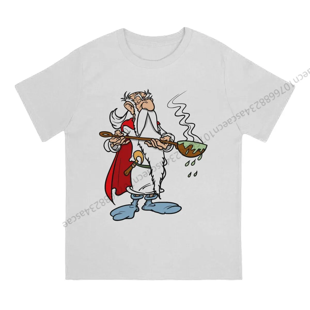 Asterixs and Obelixs T Shirt Men Tees Summer Clothing Cotton Crewneck TShirt