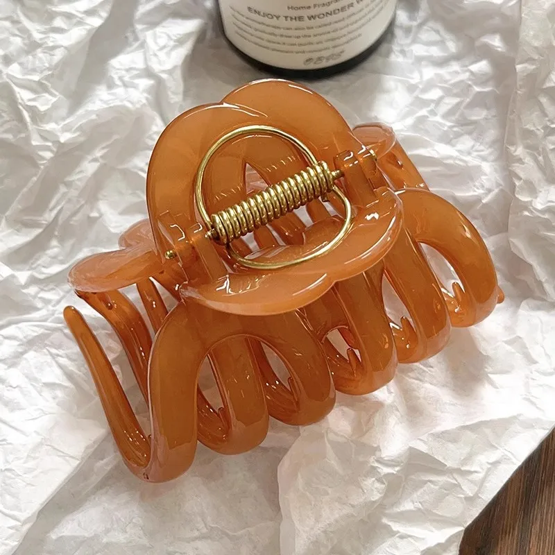 Neues Design Hochwertige Kürbis-Haarspange für Frauen Süßer Haarschmuck für Langes Haar Haarband Haarnadel Haaraccessoires – Detail 9