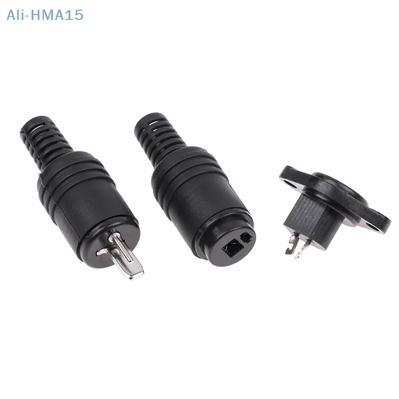 1pcs 2 Pin DIN Speaker Wire Plug 2P Hifi Loudspeaker Cable Solder Connector Male Female Socket Terminals 2 Pin Connector