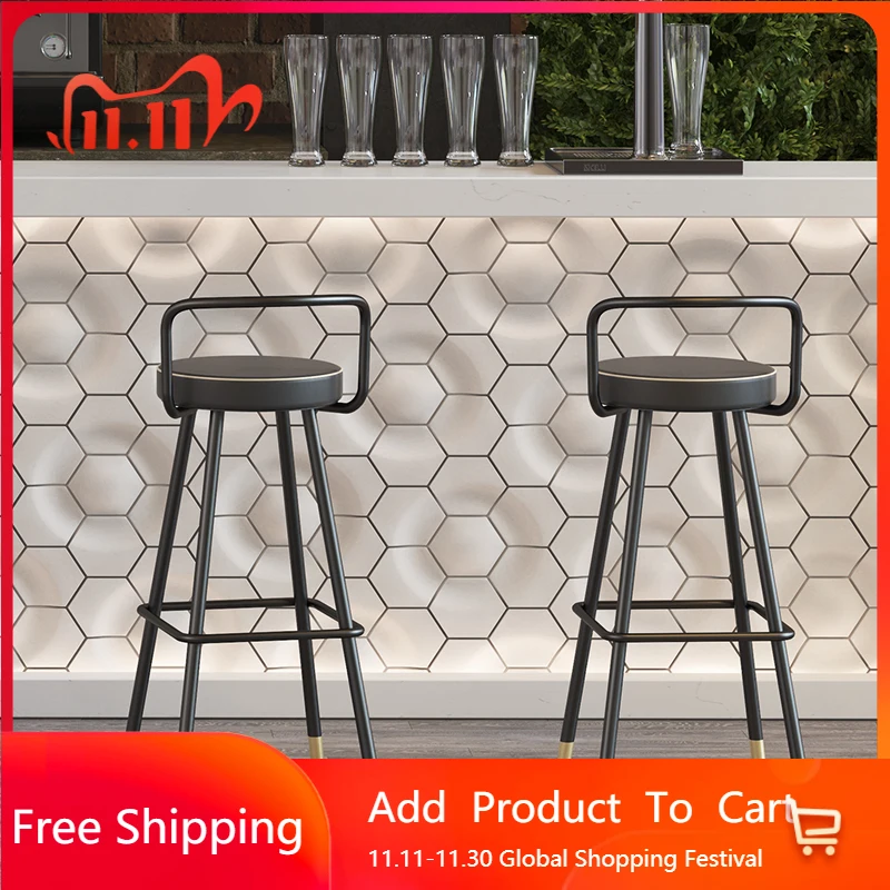 

Ultralight Comfortable Bar Stools Nordic Vanity Gaming Luxury Living Room Outdoor Bar Stools Industrial Unique Muebles Furniture