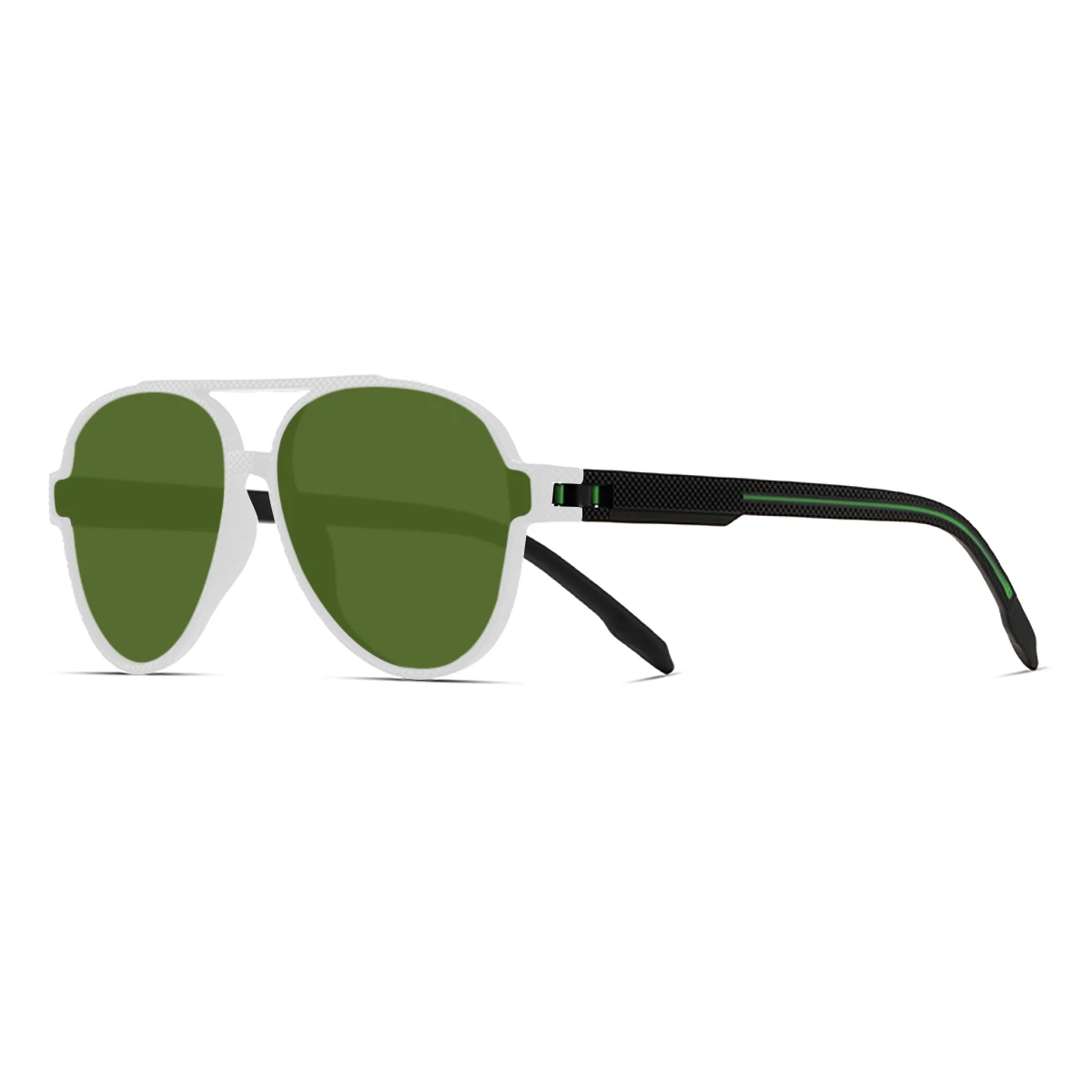 CRIXALIS Polarisierte Piloten-Sonnenbrille für Männer und Frauen, klassische Retro-Angeln, Sport, Fahren, Laufen, Sonnenbrille, UV400-Schutz