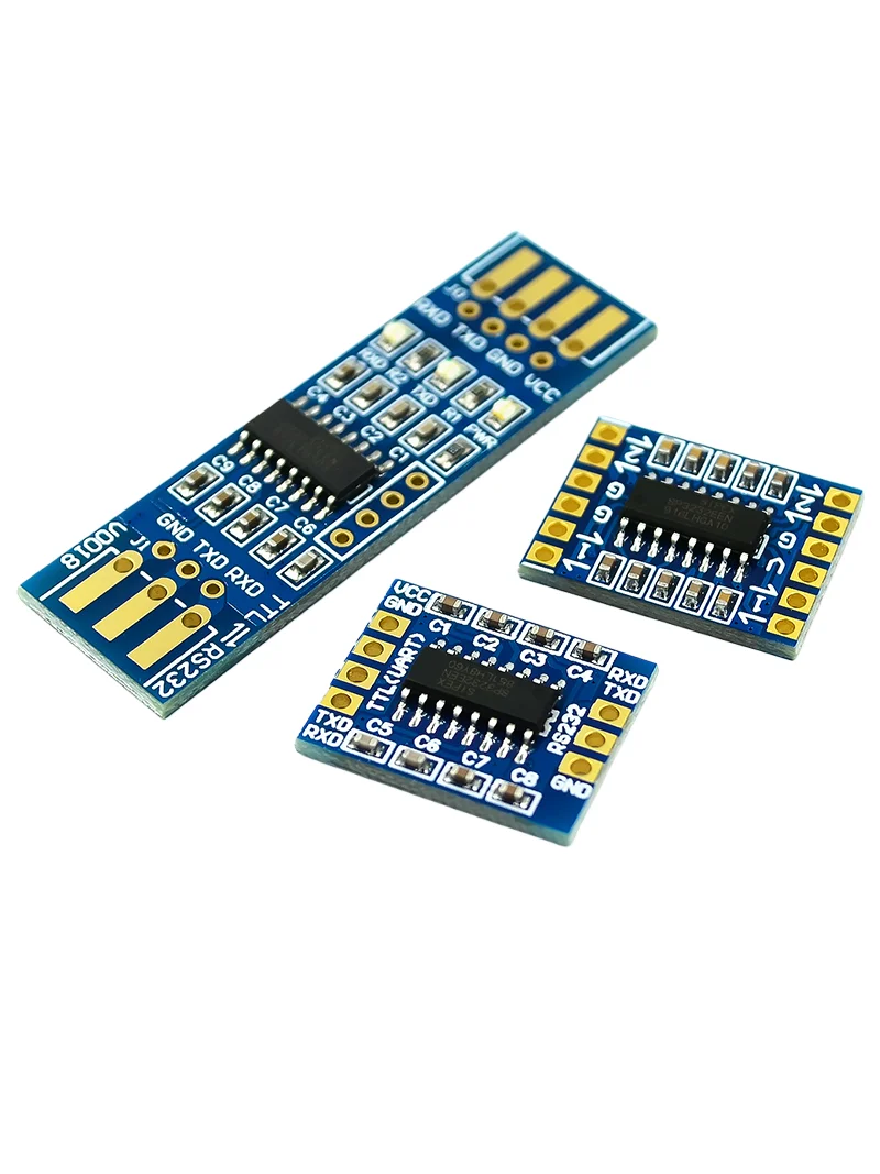RS232 SP3232 TTL to RS232 Converter Module, RS232 to TTL Firmware Update Cable, Serial Port Module, Immersion Gold Board