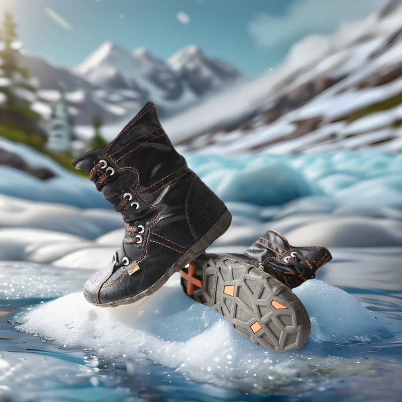 

TMA EYES Winter Suede Leather Boots With Insulation and Wear Resistance