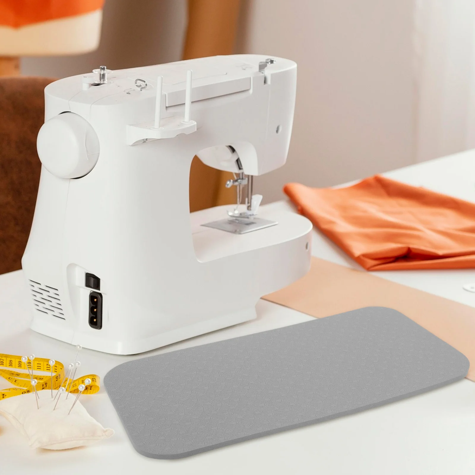 

4Pcs Sewing Machine Soundproofing Mat Thickened Tpe Vibration Dampening Cushion for Pedal Control Non-Slip Sewing Accessory