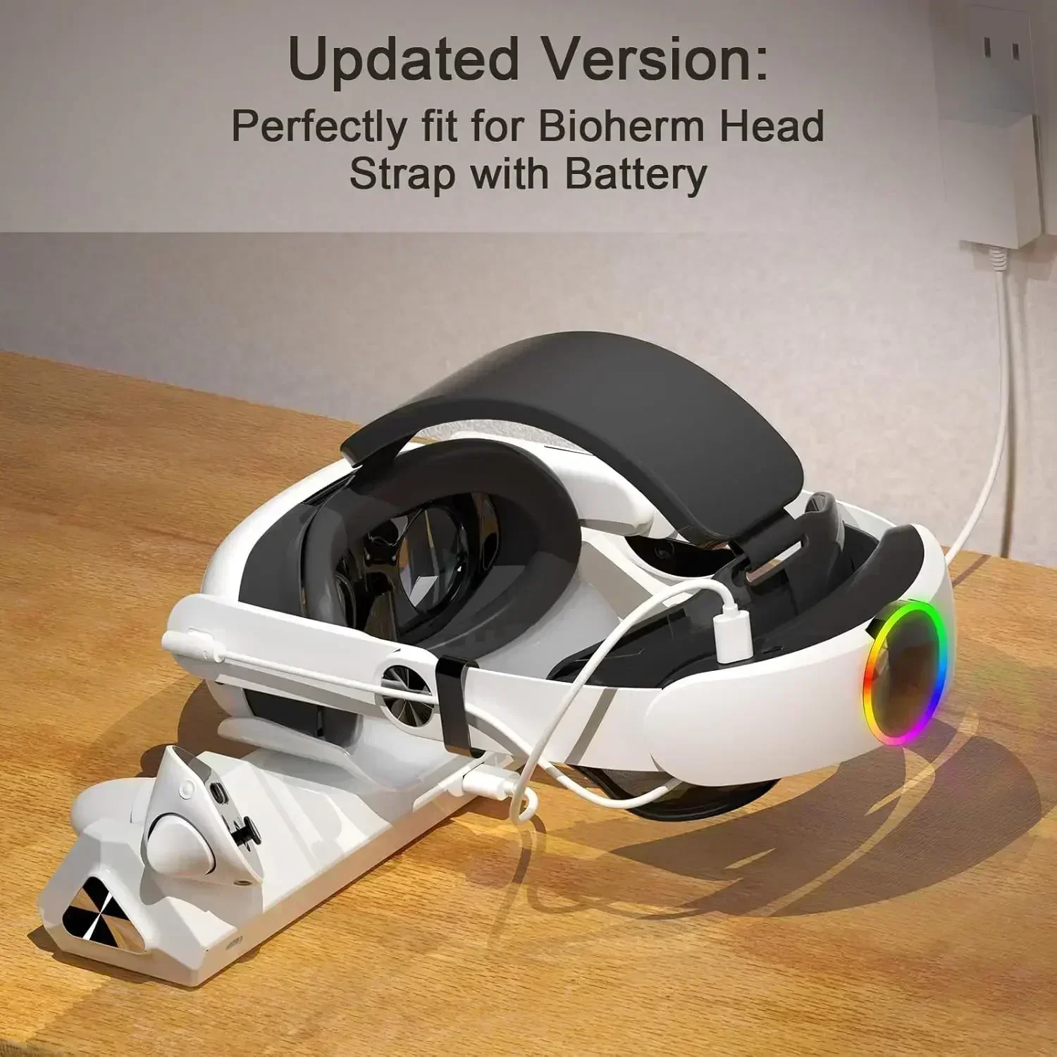 Suitable for meta Quest 3/3s charging dock VR accessories Quest 3s host handle magnetic charging dock
