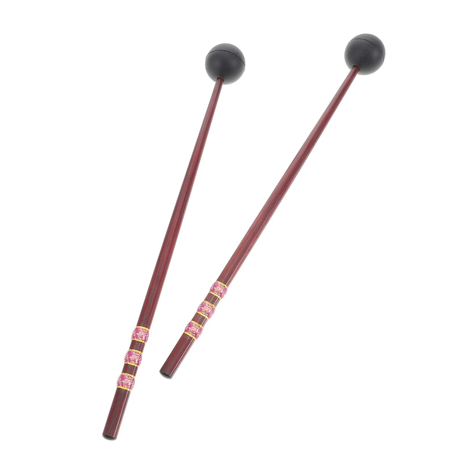 

1 Pair Drum Mallets Tongue Drum Xylophone Marimba Percussion Stick Lightweight Durable Instrument Accessories Universal