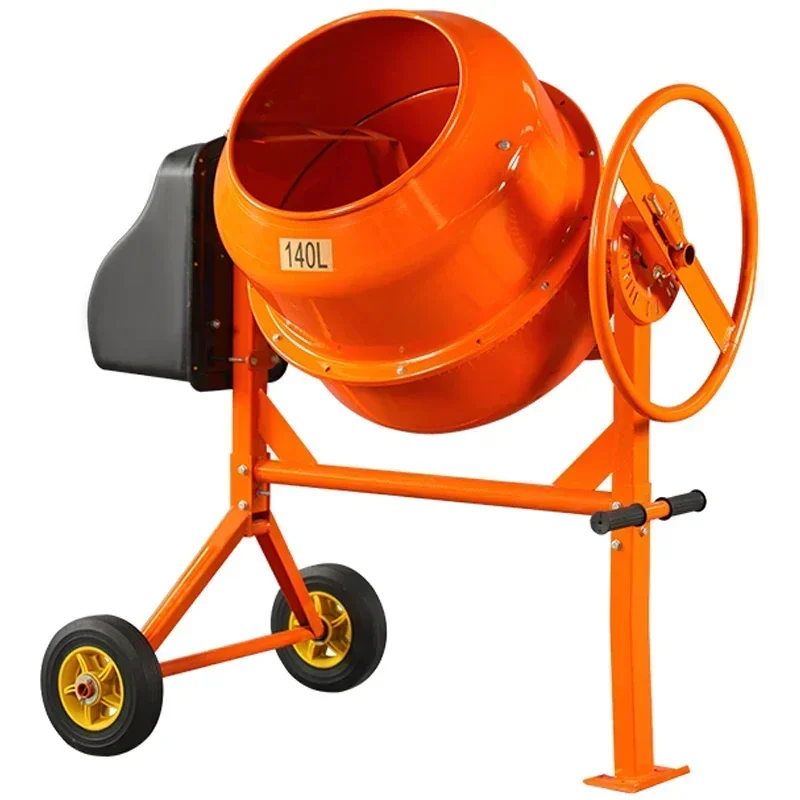 

Vertical Multi-Functional Mixer, Cement Feed, Wet and Dry Drum Mixer, Construction Site, Concrete Mixing, 70L-160L