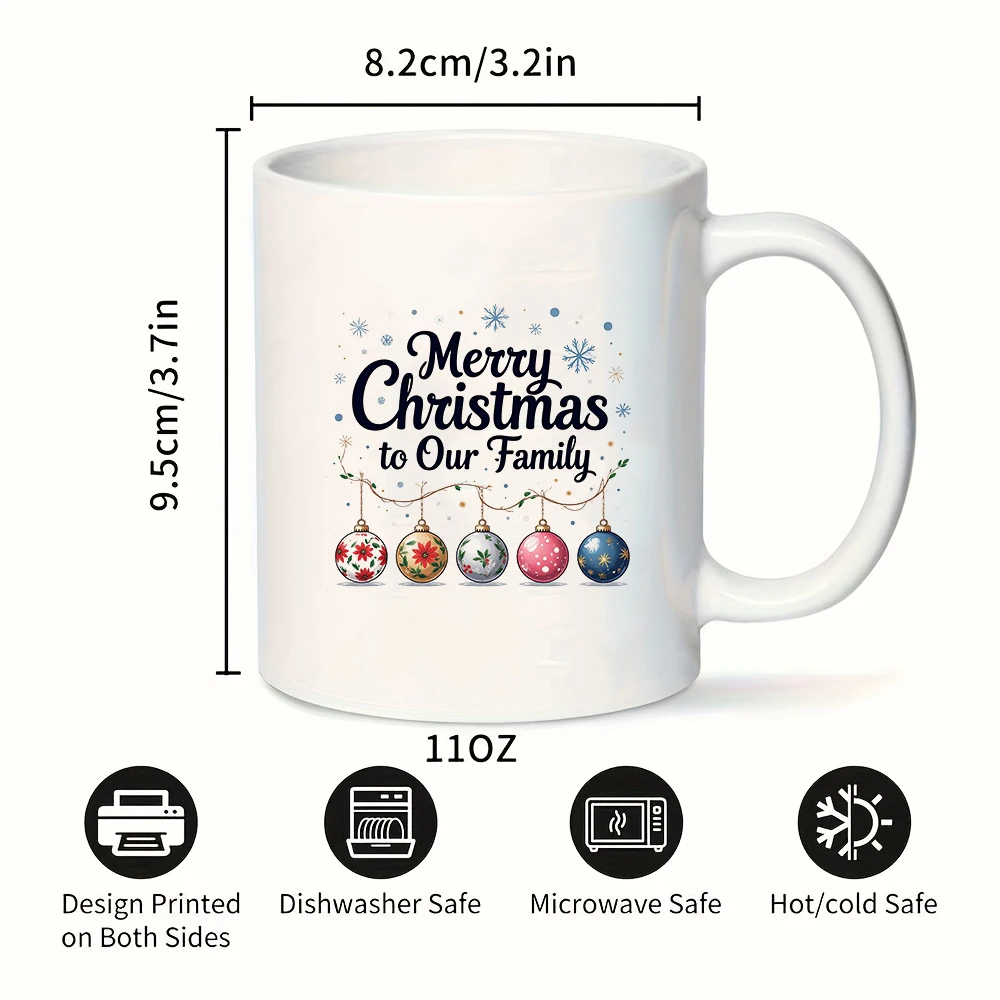 Elegante manuscrito feliz natal cartões de felicitações floco de neve decorações de bola de natal sortido bola de natal presentes fest