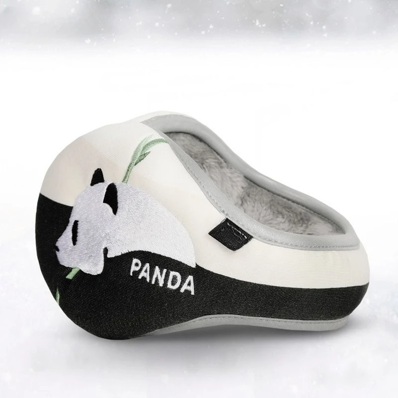 Winter thermal earmuffs, Chinese elements limited edition panda ear bags