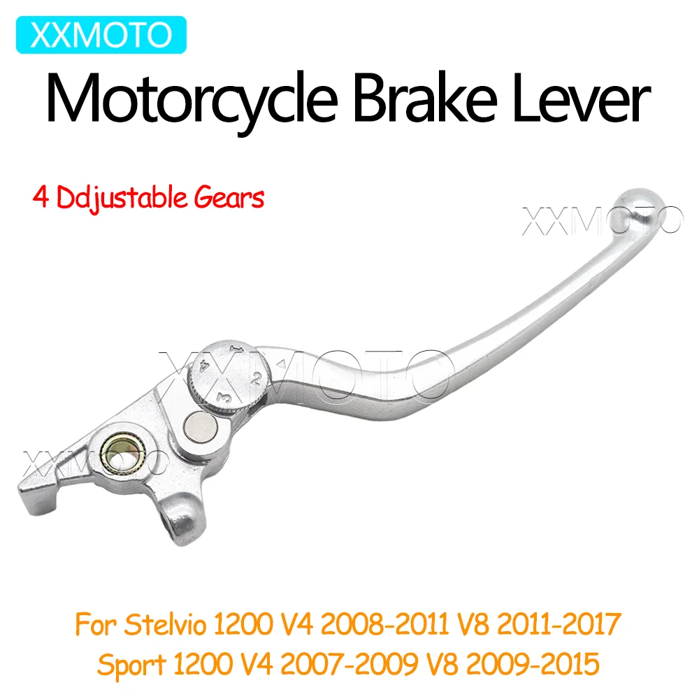 For Moto Guzzi Stelvio Sport 1200 V4 V8 Nevada 750 i.e Classic Norge 1200 GT 4V 8V 2007 2008 2009 Motorcycle Brake Lever